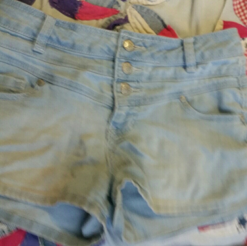 Blue spice shorts